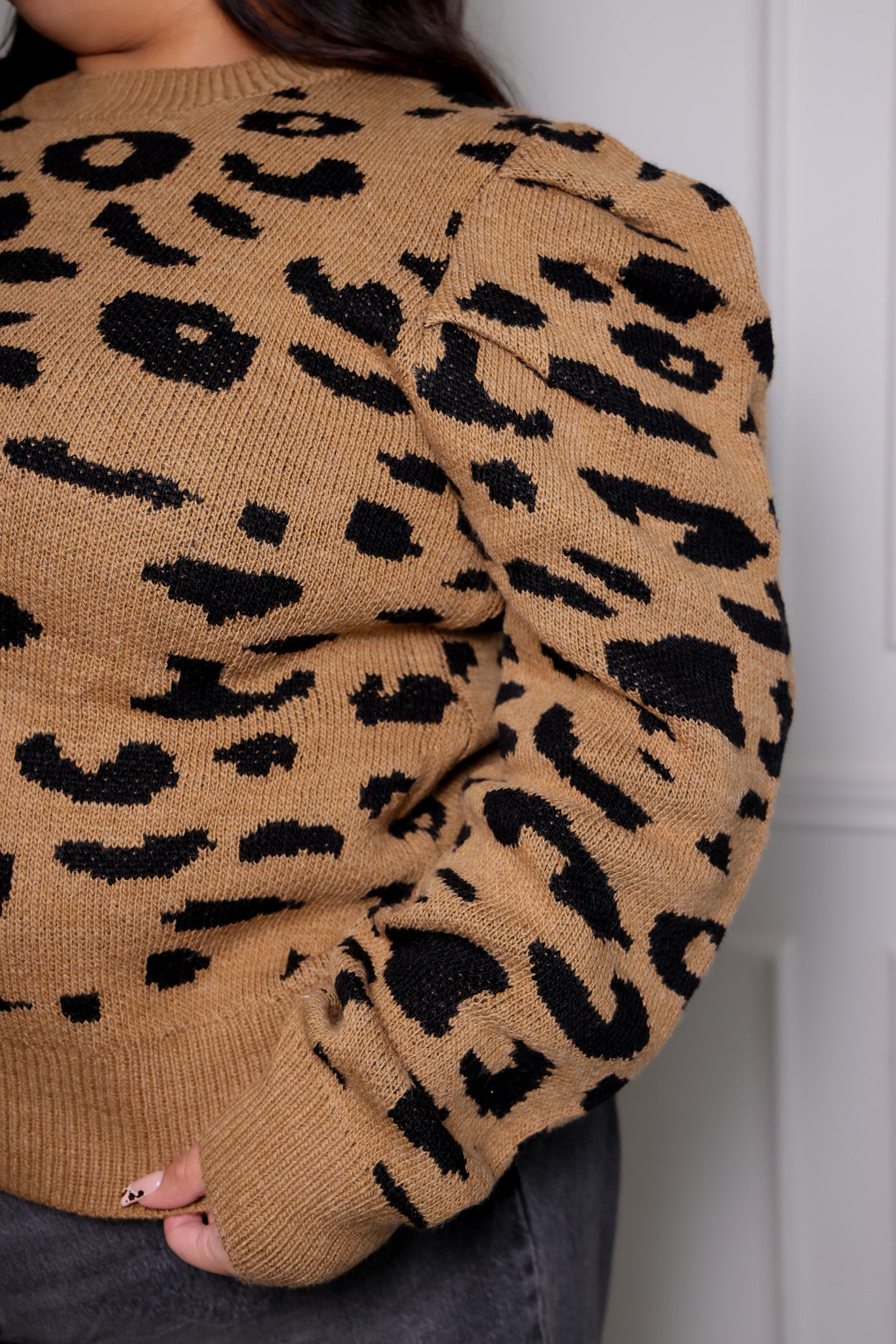 Cheetah Print Sweater