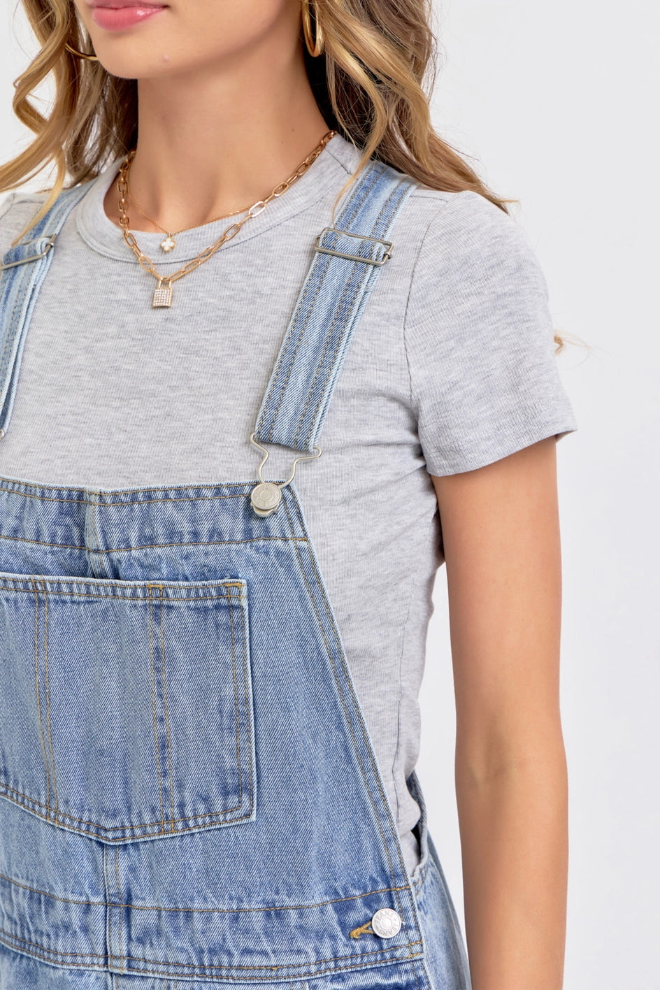 Denim Overalls
