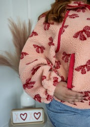 Bow Print Sweater