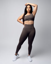 Scallop Sports Bra & Legging Set