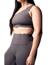Scallop Sports Bra & Legging Set