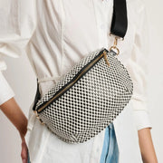 Small Checker Belt Bag